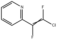 Pyridine, 2-(2-chloro-1,2-difluoroethenyl)- Structure