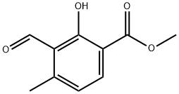 methyl 3-formyl-2-hydroxy-4-methylbenzoate Structure