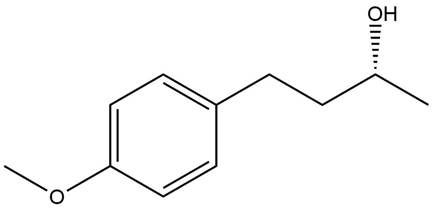 Benzenepropanol, 4-methoxy-α-methyl-, (αR)- Structure