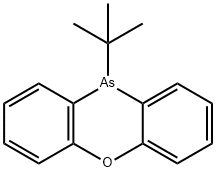 10H-Phenoxarsine, 10-(1,1-dimethylethyl)- Structure