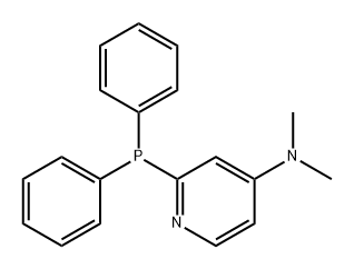 4-Pyridinamine, 2-(diphenylphosphino)-N,N-dimethyl- Structure