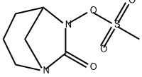 Methanesulfonic acid, 7-oxo-1,6-diazabicyclo[3.2.1]oct-6-yl ester 구조식 이미지