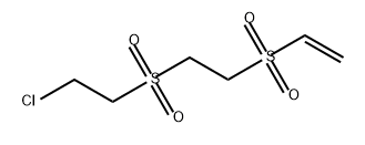 Ethene, [[2-[(2-chloroethyl)sulfonyl]ethyl]sulfonyl]- Structure