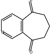 5H-Cyclohepta[c]pyridine-5,9(6H)-dione, 7,8-dihydro- 구조식 이미지