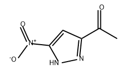Ethanone, 1-(5-nitro-1H-pyrazol-3-yl)- Structure