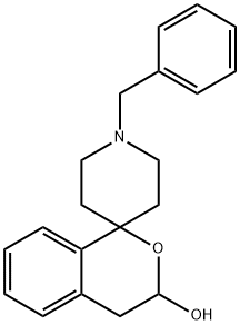 1''-Benzylspiro[isochroman-1,4''-piperidin]-3-ol 구조식 이미지