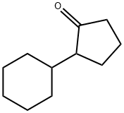 Cyclopentanone, 2-cyclohexyl- Structure