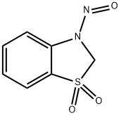 Benzothiazole, 2,3-dihydro-3-nitroso-, 1,1-dioxide Structure