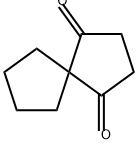 Spiro[4.4]nonane-1,4-dione Structure