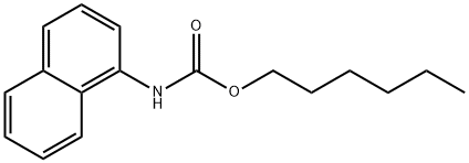 Hexyl naphthalen-1-ylcarbamate 구조식 이미지