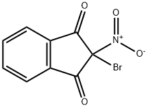 1H-Indene-1,3(2H)-dione, 2-bromo-2-nitro- Structure