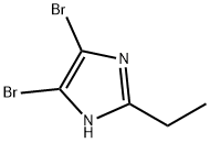 1H-Imidazole, 4,5-dibromo-2-ethyl- 구조식 이미지