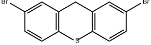 9H-Thioxanthene, 2,7-dibromo- 구조식 이미지