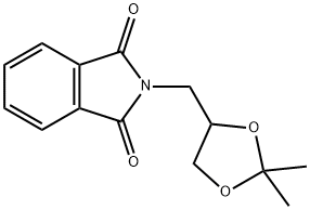 1H-Isoindole-1,3(2H)-dione, 2-[(2,2-dimethyl-1,3-dioxolan-4-yl)methyl]- Structure