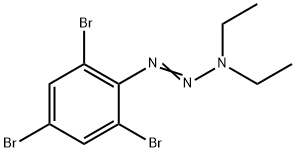 1-Triazene, 3,3-diethyl-1-(2,4,6-tribromophenyl)- 구조식 이미지