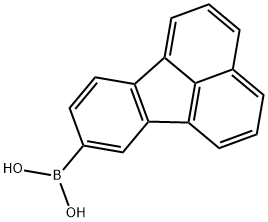 Boronic acid, B-8-fluoranthenyl- Structure