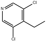 Pyridine, 3,5-dichloro-4-ethyl- 구조식 이미지