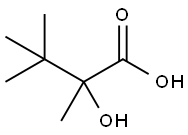 Butanoic acid, 2-hydroxy-2,3,3-trimethyl- 구조식 이미지