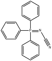 Cyanamide, N-(triphenylphosphoranylidene)- Structure