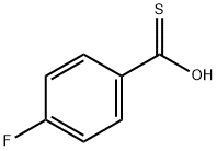 Benzenecarbothioic acid, 4-fluoro- Structure