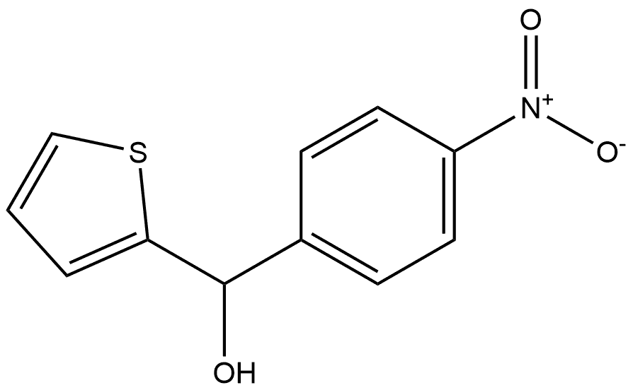 (4-nitrophenyl)(thien-2-yl)methanol Structure