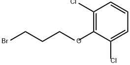 Benzene, 2-(3-bromopropoxy)-1,3-dichloro- Structure