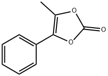 1,3-Dioxol-2-one, 4-methyl-5-phenyl- Structure