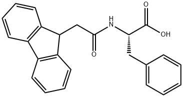 L-Phenylalanine, N-[2-(9H-fluoren-9-yl)acetyl]- 구조식 이미지