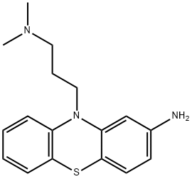 10H-Phenothiazine-10-propanamine, 2-amino-N,N-dimethyl- 구조식 이미지