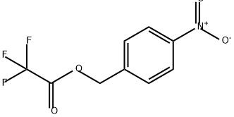 Acetic acid, 2,2,2-trifluoro-, (4-nitrophenyl)methyl ester Structure