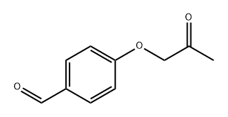 Benzaldehyde, 4-(2-oxopropoxy)- Structure