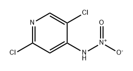 4-Pyridinamine, 2,5-dichloro-N-nitro- Structure