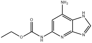 Ethyl (7-amino-1H-imidazo[4,5-b]pyridin-5-yl)carbamate 구조식 이미지