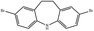 5H-Dibenz[b,f]azepine, 2,8-dibromo-10,11-dihydro- 구조식 이미지