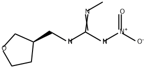 Guanidine, N''-methyl-N-nitro-N'-[[(3R)-tetrahydro-3-furanyl]methyl]- 구조식 이미지