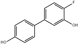 2-Fluoro-5-(4-hydroxyphenyl)phenol Structure