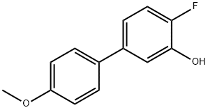 2-Fluoro-5-(4-methoxyphenyl)phenol Structure