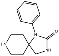 1-Phenyl-1,3,8-triazaspiro[4.5]decan-2-one 구조식 이미지