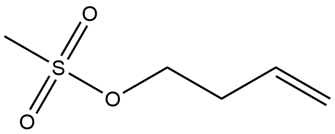 3-Buten-1-ol, 1-methanesulfonate Structure