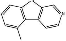 9H-Pyrido[3,4-b]indole, 5-methyl- 구조식 이미지