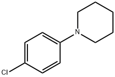 Piperidine, 1-(4-chlorophenyl)- 구조식 이미지