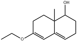 1-Naphthalenol,6-ethoxy-1,2,3,7,8,8a-hexahydro-8a-methyl-(9CI) Structure