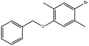 1-(Benzyloxy)-4-bromo-2,5-dimethylbenzene Structure