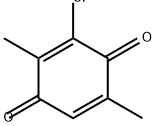 2,5-Cyclohexadiene-1,4-dione, 3-chloro-2,5-dimethyl- Structure