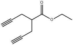 ethyl 2-(prop-2-yn-1-yl)pent-4-ynoate 구조식 이미지