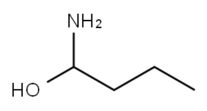 1-Butanol, 1-amino- Structure