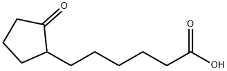 Cyclopentanehexanoic acid, 2-oxo- Structure
