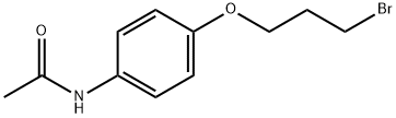 Acetamide, N-[4-(3-bromopropoxy)phenyl]- Structure