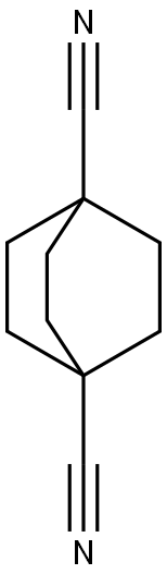 Bicyclo[2.2.2]octane-1,4-dicarbonitrile Structure