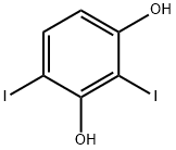 2,4-diiodobenzene-1,3-diol Structure